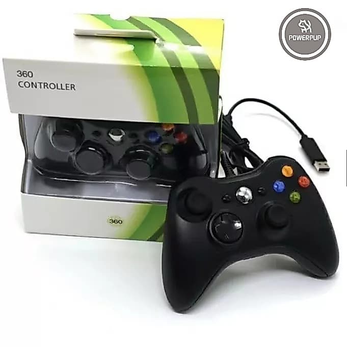 Controle De Xbox 360 Com Fio Para Video Game 1,9 metro