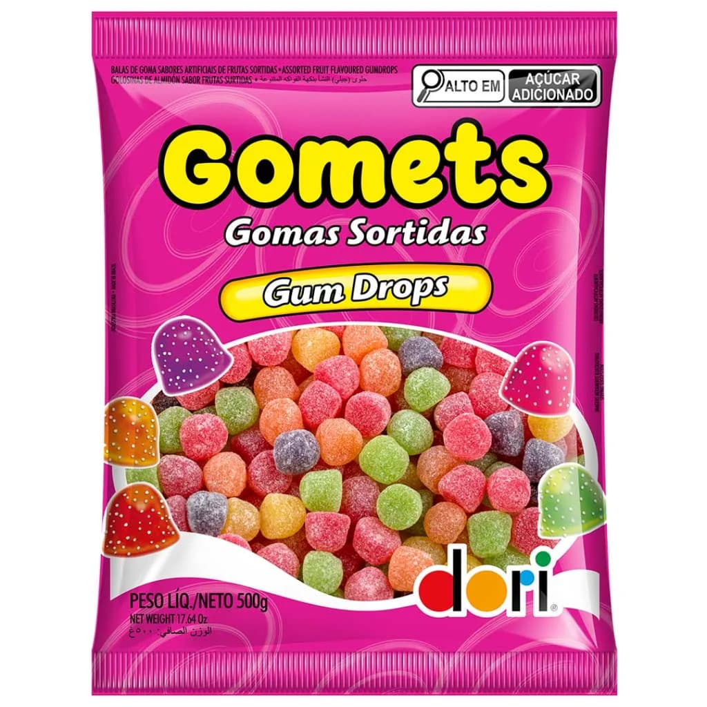 Goma Gomets 500gr Dori Sortido